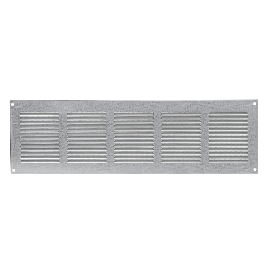 KVMp 500x150 kovová hranatá větrací mřížka se síťkou, pozink. ocel