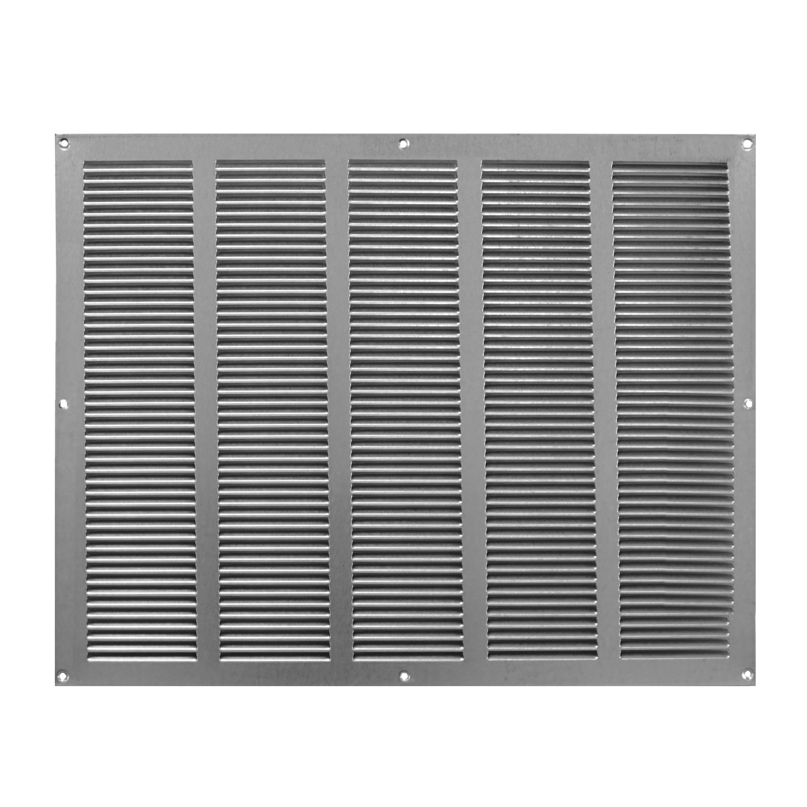 KVMp 500x400 kovová hranatá větrací mřížka se síťkou, pozink. ocel