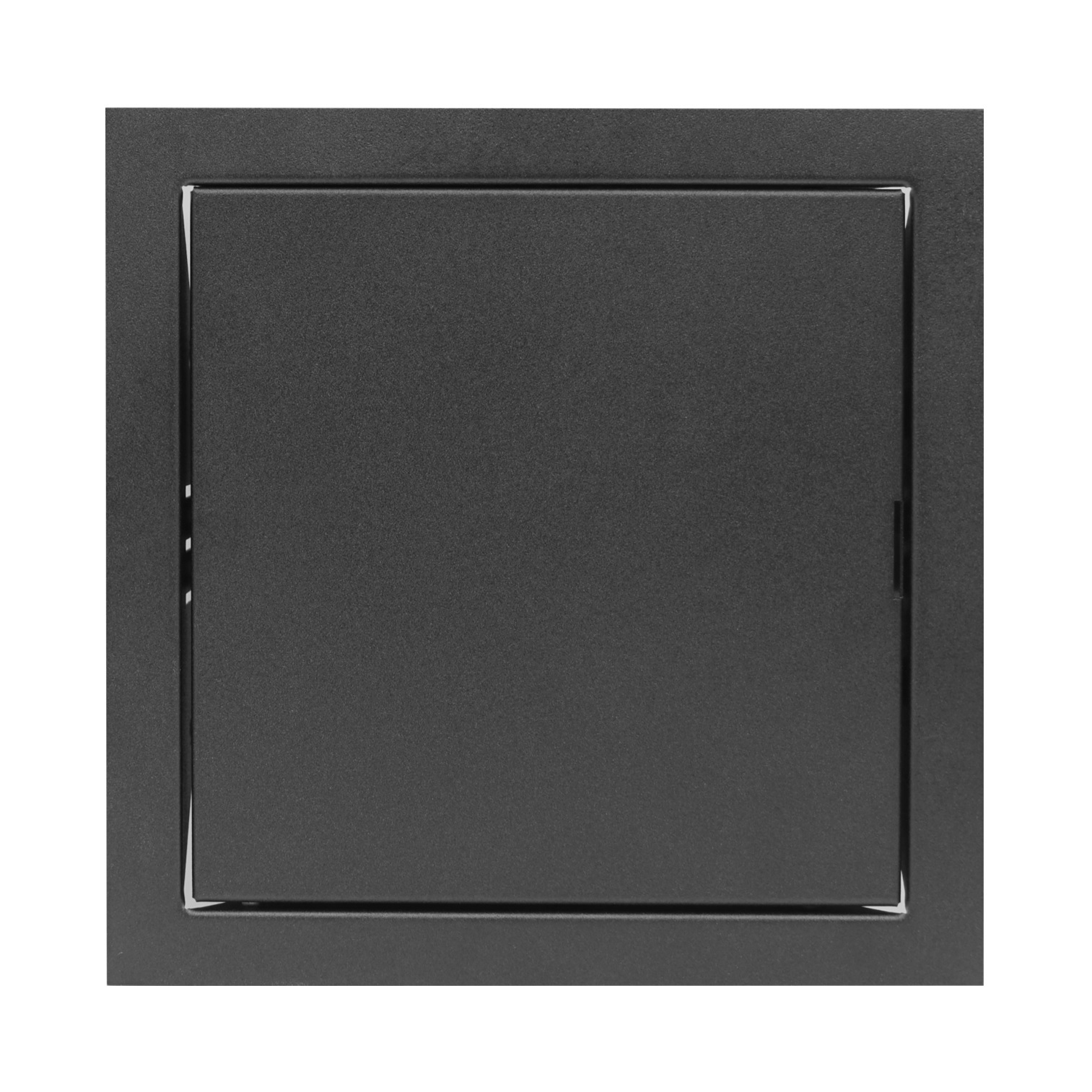 KRDLca 150x150 kovová revizní dvířka, antracit černá