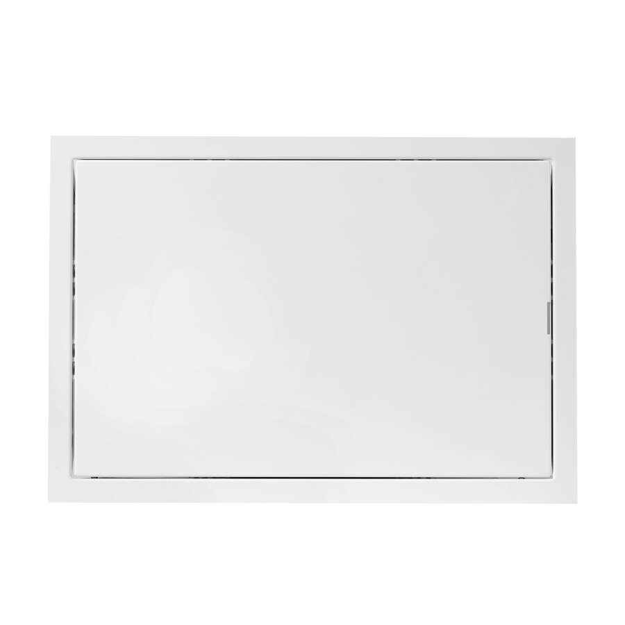 KRDLb 300x200 kovová revizní dvířka, bílá