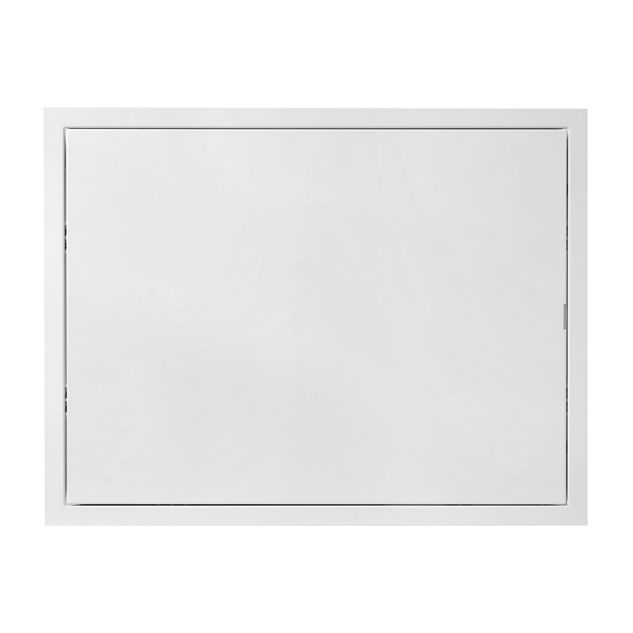 KRDLb 400x300 kovová revizní dvířka, bílá