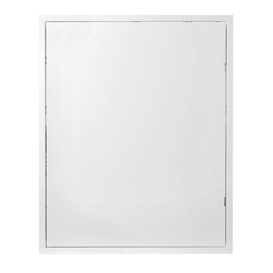 KRDLb 400x600 kovová revizní dvířka, bílá