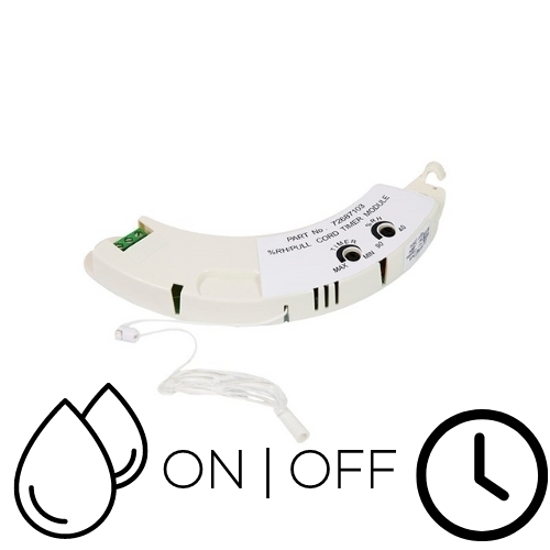 HTM modul iCON, hygrostat (vlhkostní čidlo) + doběh + on/off vypínač - ovládací modul k AirFlow iCON 230 V