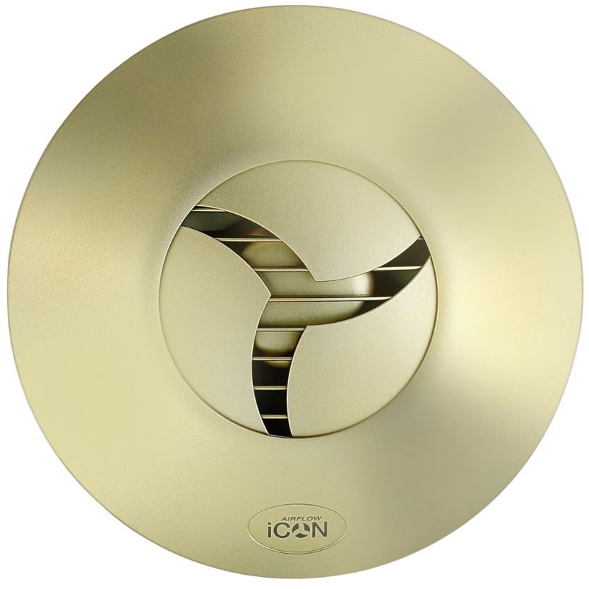 Kryt k ventilátoru Airflow, iCON 60, zlatá