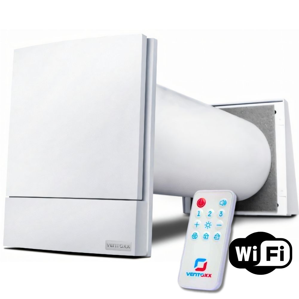 Ventoxx Harmony Smart, lokální rekuperace s dálkovým ovladačem a Wi-Fi