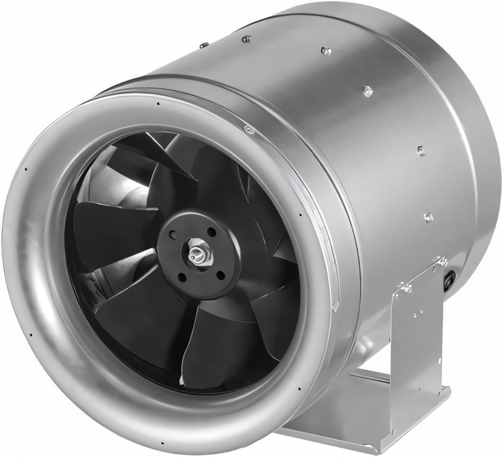 Etaline 250/1710 - výkonný diagonální potrubní ventilátor