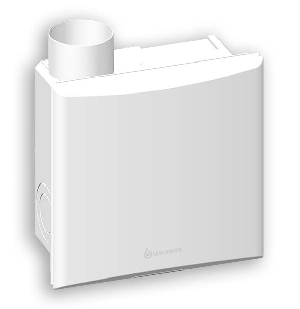 LIMODOR F/M-UP 100 - tichý výkonný radiální ventilátor (pod omítku)