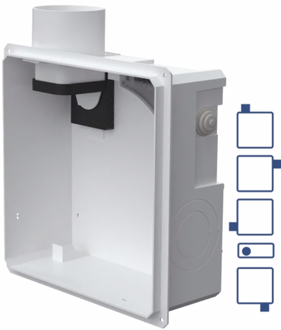 LF/M-UP - kryt pro ventilátory LIMODOR (pod omítku)