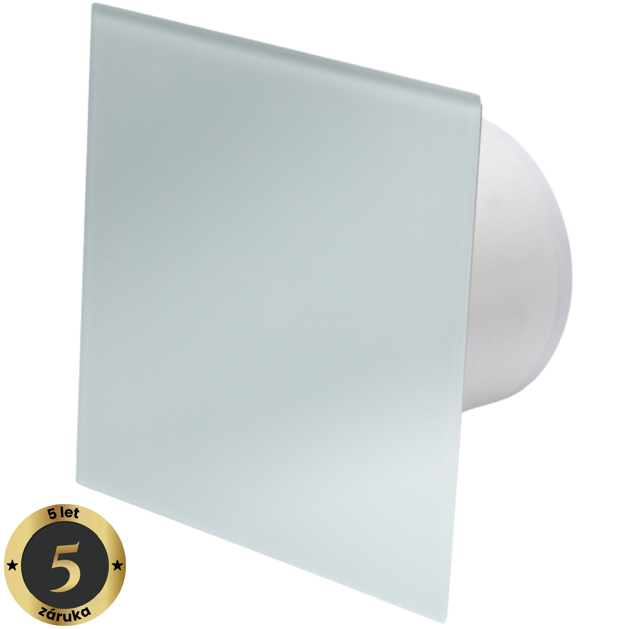MMP SC 100-W designový tichý axiální koupelnový ventilátor, bílý matný