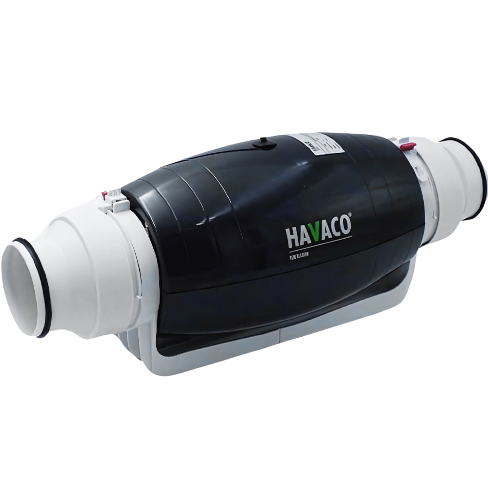 ICMsilent-200/840 M výkonný potrubní tichý diagonální ventilátor