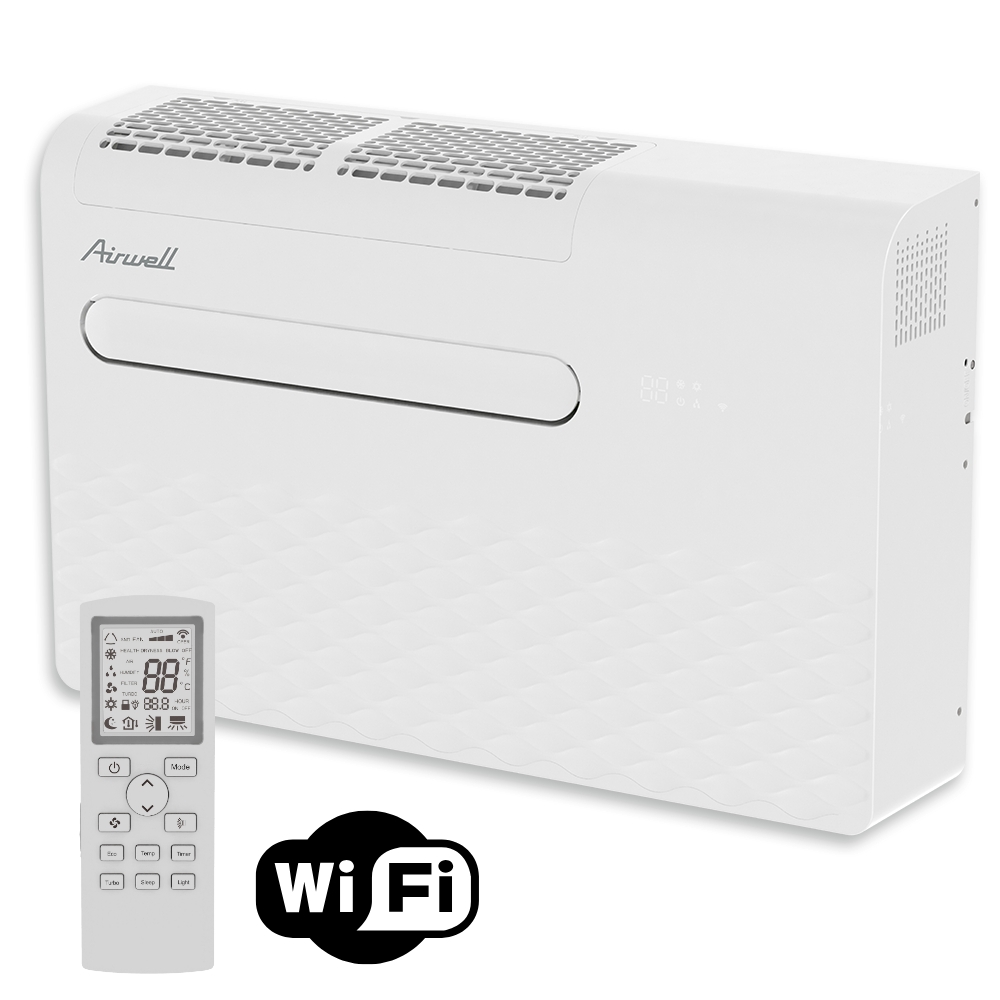 Airwell XDAW - chytrá parapetní klimatizace, 2v1
