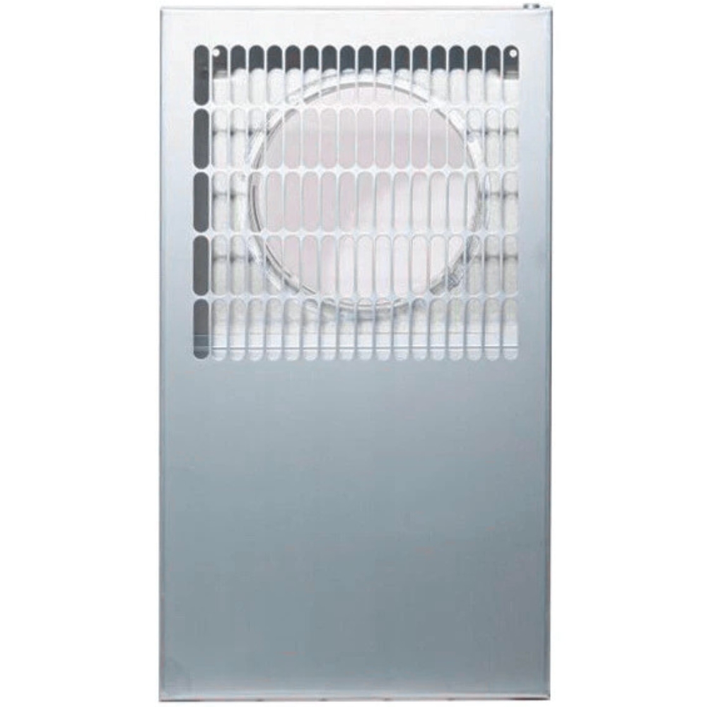 KOMPLETBOX sdružená větrací mřížka svislá 2x160 mm, bílá