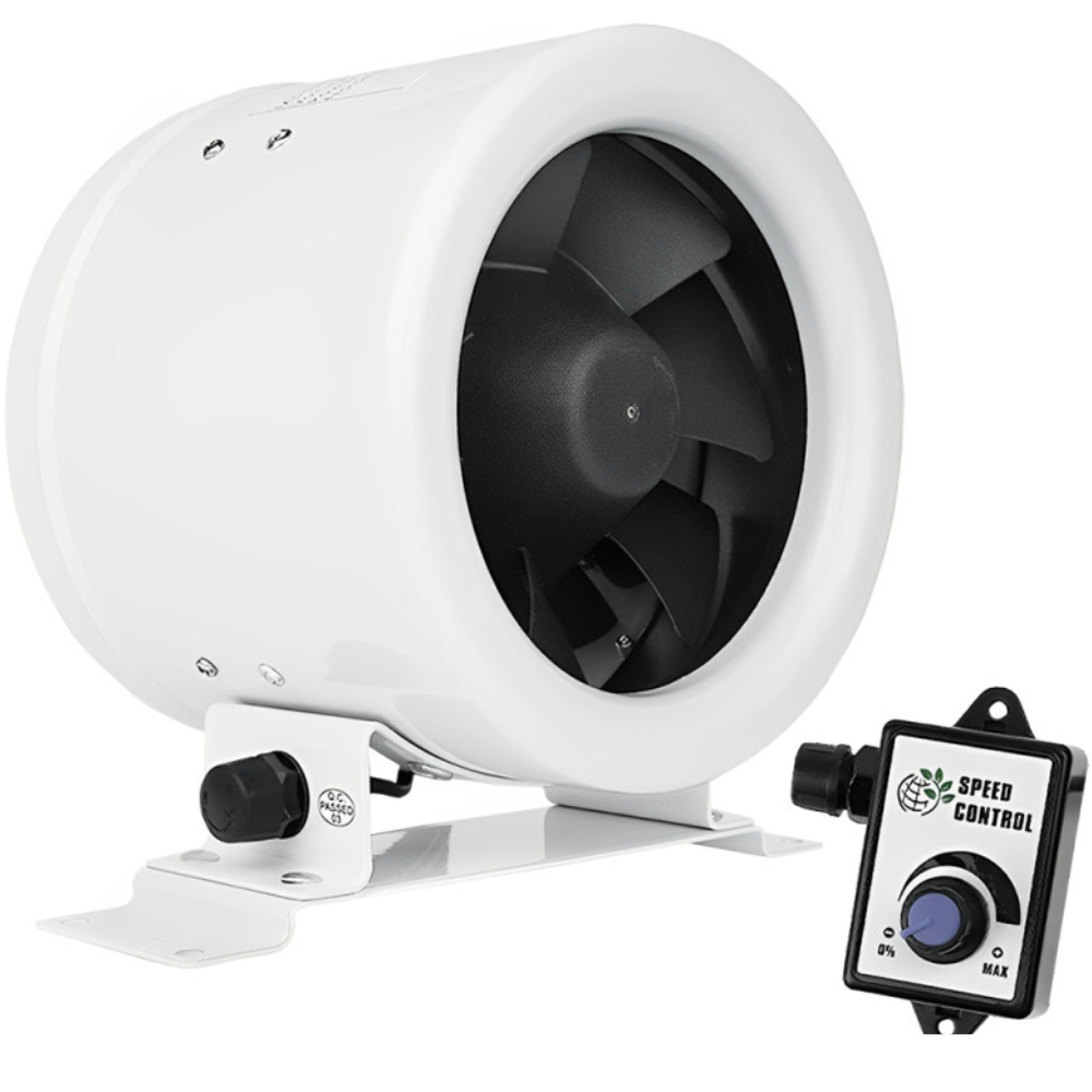 MF 125 EC úsporný potrubní ventilátor s EC motorem a regulátorem