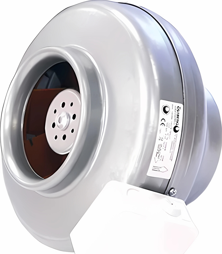 LTF100 H EC úsporný potrubní radiální ventilátor