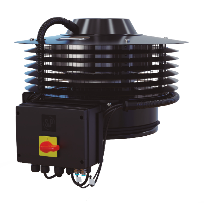 CTB/4-500/200 N1 Ecowatt Plus IP44 střešní ventilátor