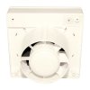 Punto Evo ME 100/4" LL TP HCS tichý stěnový axiální ventilátor do koupelny s hygrostatem (čidlem vlhkosti)