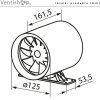 Vents QUIETLine - rozměry
