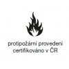 protipožární provedení certifikováno v ČR