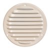 Kulatá kovová větrací mřížka se síťkou
