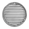 Kulatá kovová větrací mřížka se síťkou