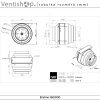 Rozměry výkonného ventilátoru Ruct