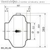 Radiální potrubní ventilátor - Rozměry