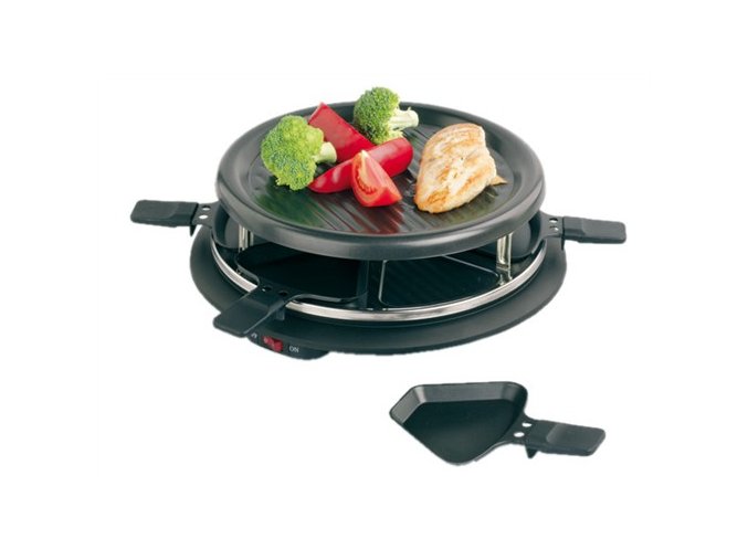 s24382 raclette gril pro 6 osob cerna