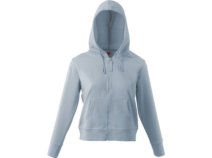 Damska mikina HANES SPICY HOODED SWEAT svetle modra