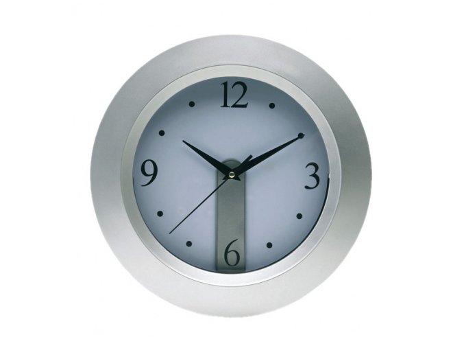 s45613 nastenne hodiny merkur stribrna