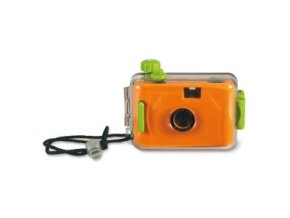s33076 vodeodolny fotoaparat oranzovy
