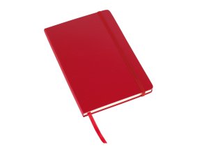 11797 40 poznamkovy blok a5 linkovany namornicka cervena