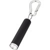 16964 C1 led klicenka s karabinkou cerna