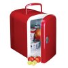s16055 mini lednicka prenosna vsestranne pouziti cervena