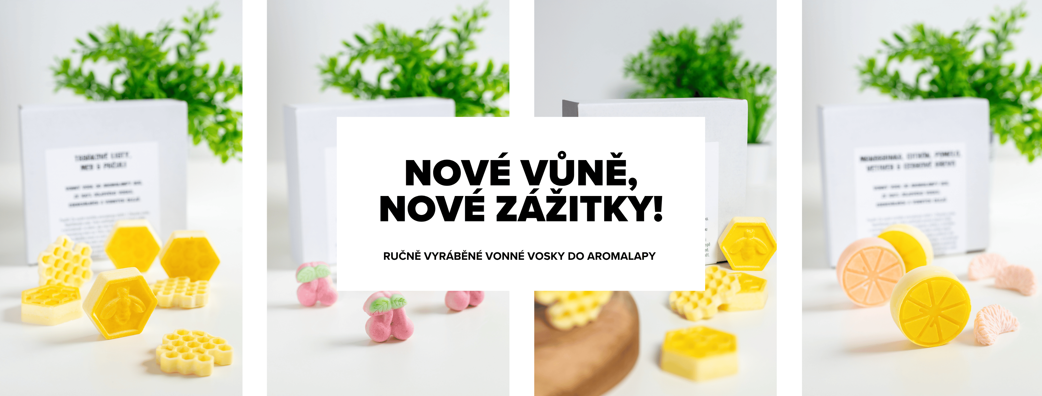 Nové vonné vosky do aromalampy