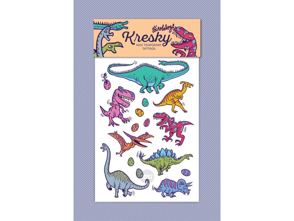 28 Kresky Dinosaury produkt