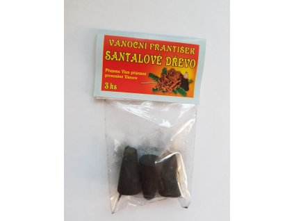 Vánoční František Santalové dřevo 3ks