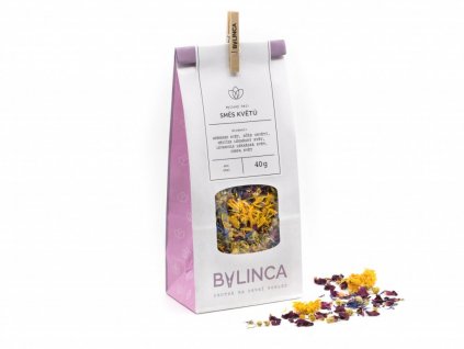 Bylinný sypaný čaj Směs květů 40g BYLINCA