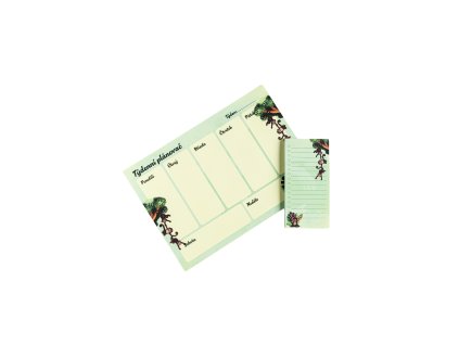 Set týdenní plánovač A4 a TO DO list Opičky VEPEZ