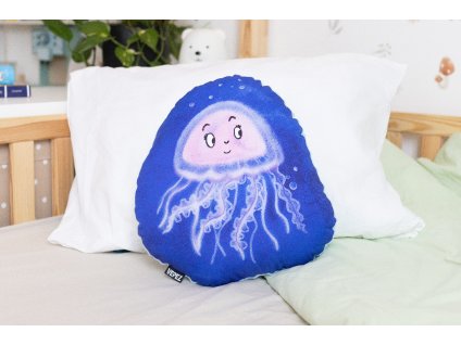 Bavlněný polštář medúza Miluška VEPEZ