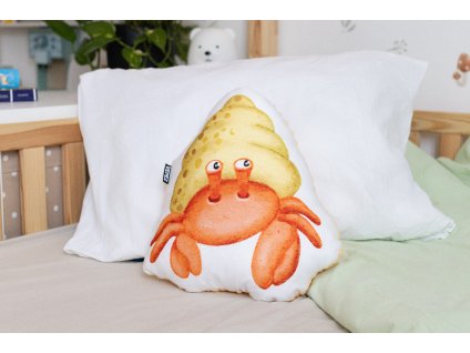 Bavlněný polštář krabík Lojzík VEPEZ