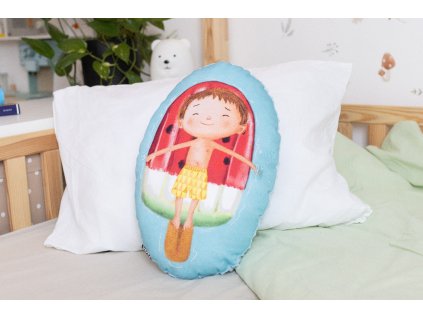 Bavlněný polštář chlapeček Filípek na nanuku VEPEZ