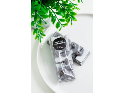 Přírodní sójový vosk do aromalampy tabulka ZRNKO ENERGIE, káva, kakao, zázvor & koriandr