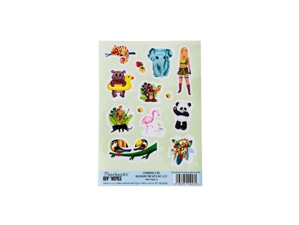 Samolepky Divoká jungle arch A6 VEPEZ