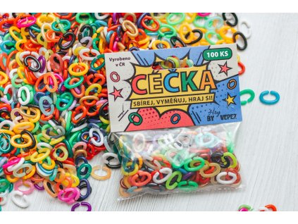 Barevná Céčka 100ks VEPEZ