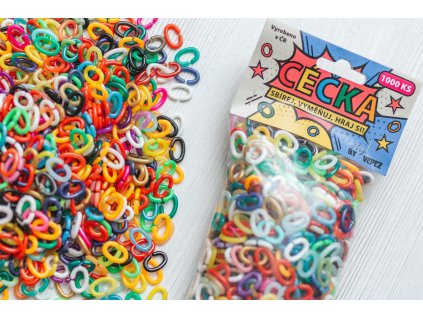 Barevná Céčka 1000ks VEPEZ