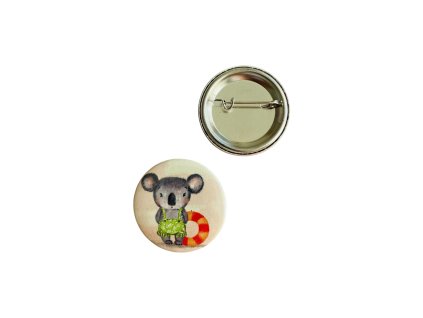 Placka odznak koala s kruhem VEPEZ