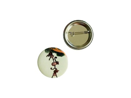 Placka odznak opičky na stromě VEPEZ