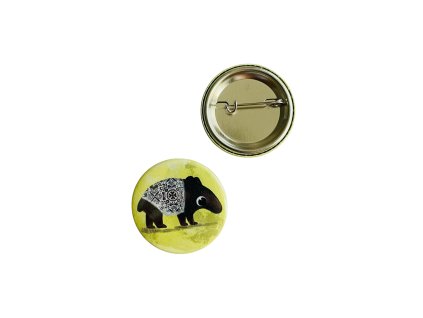 Placka odznak tapír se vzorem VEPEZ