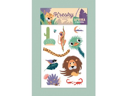 46 Kresky Afrika z kufrika produkt