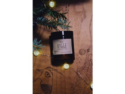 Přírodní sójová svíčka Kořeněný cider MOJE HYGGE